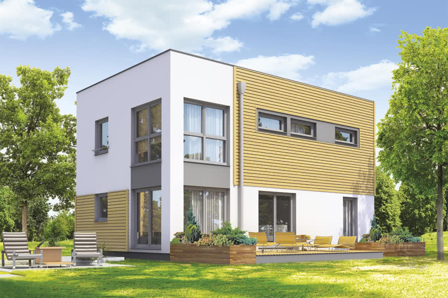 Zweigeschossige Häuser - IBK-Haus