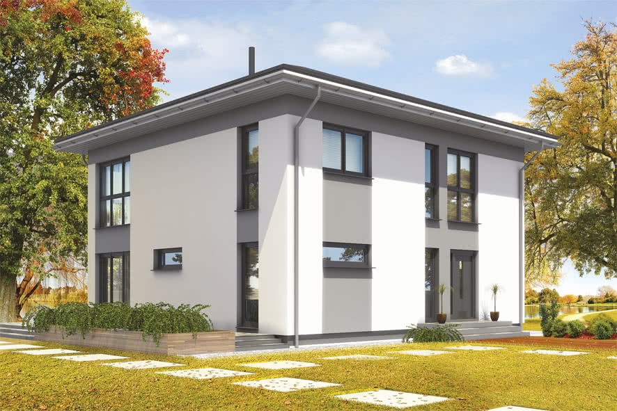 Zweigeschossige Häuser - IBK-Haus